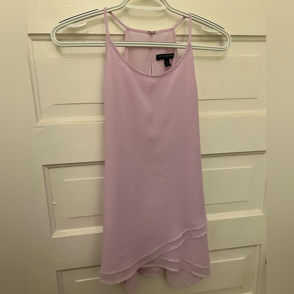 Lavender Banana Republic Blouse